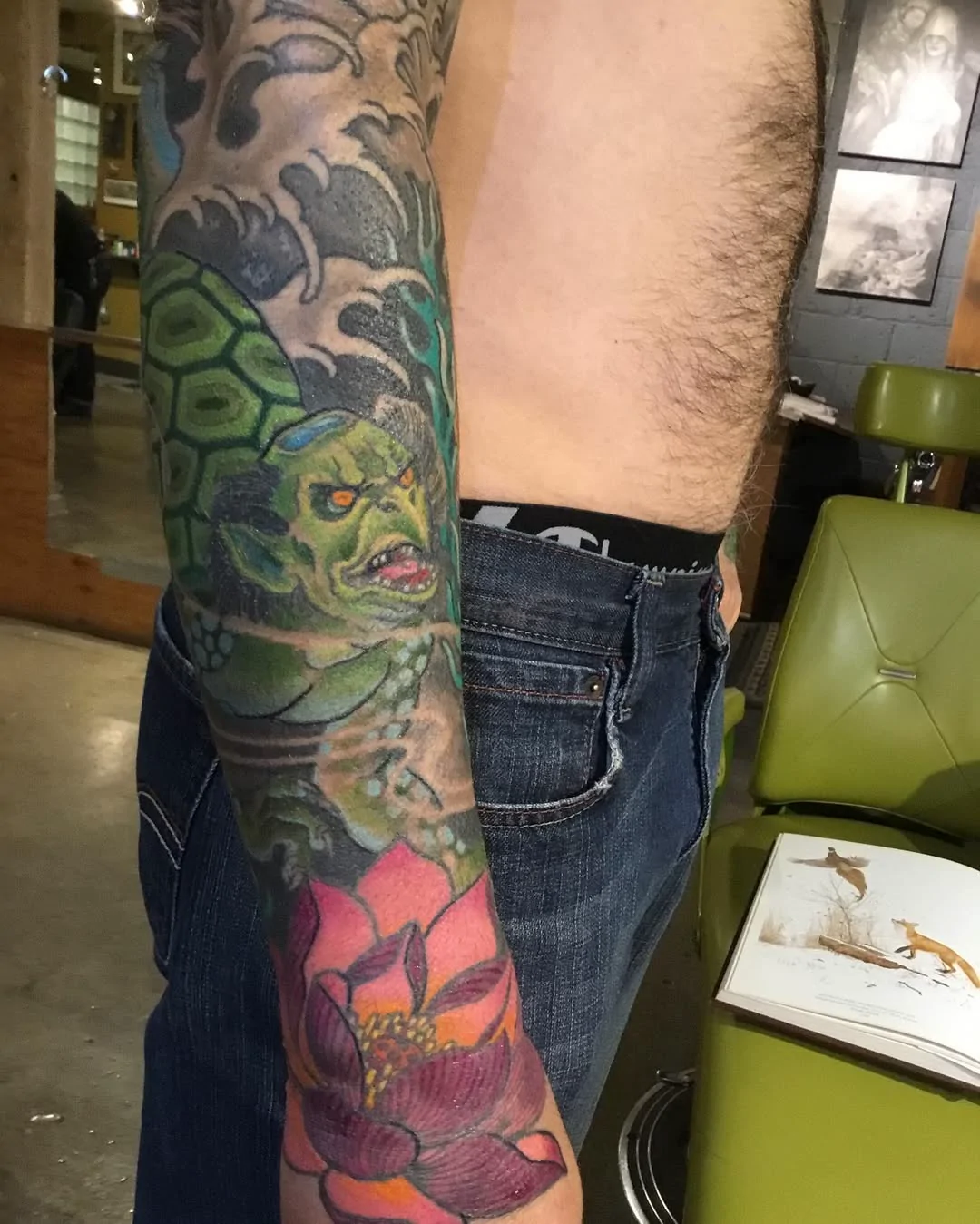 Japanese Fox — Japanese tattoo by Erik Payne at Inkvision Tattoo in Boise, Idaho